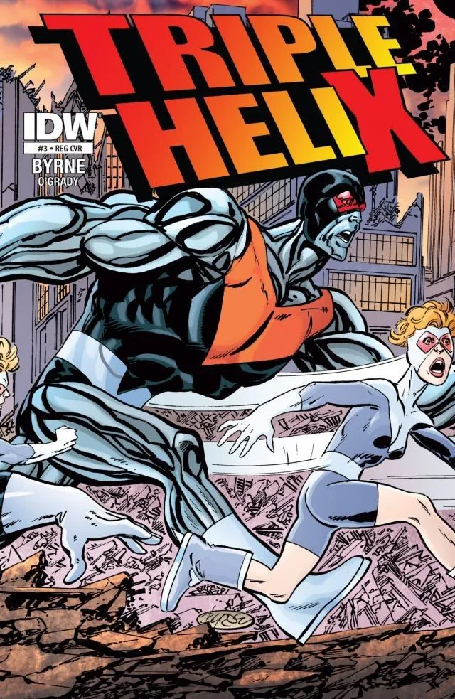 Cover of Triple Helix #3