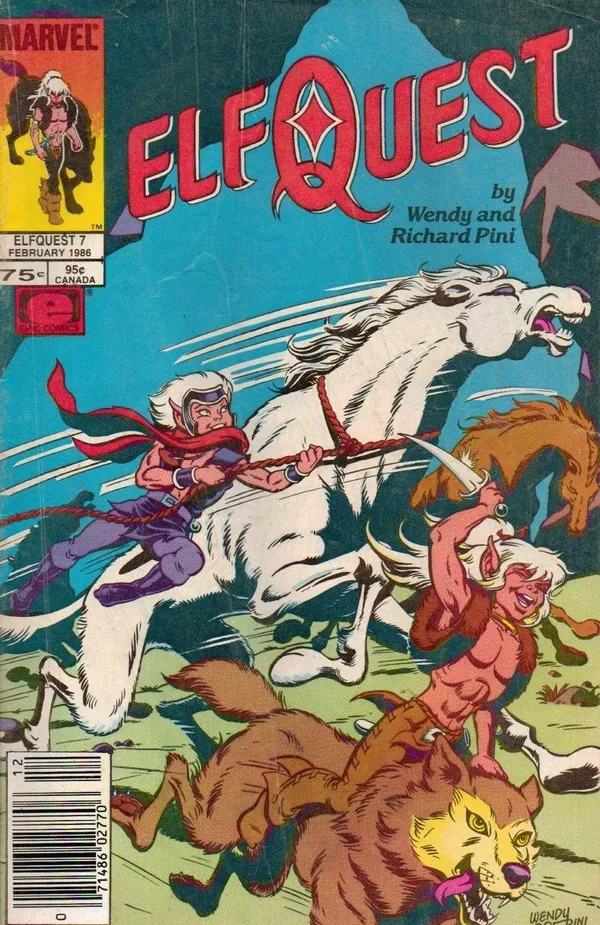 Cover of ElfQuest #7
