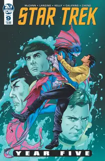 Cover of Star Trek: Year Five #9