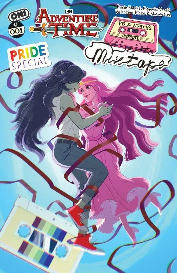 Cover of Adventure Time Pride Special: PB & Marcy's Infinite Mixtape #1