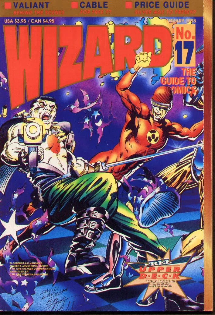 Cover of Wizard: The Comics Magazine #17