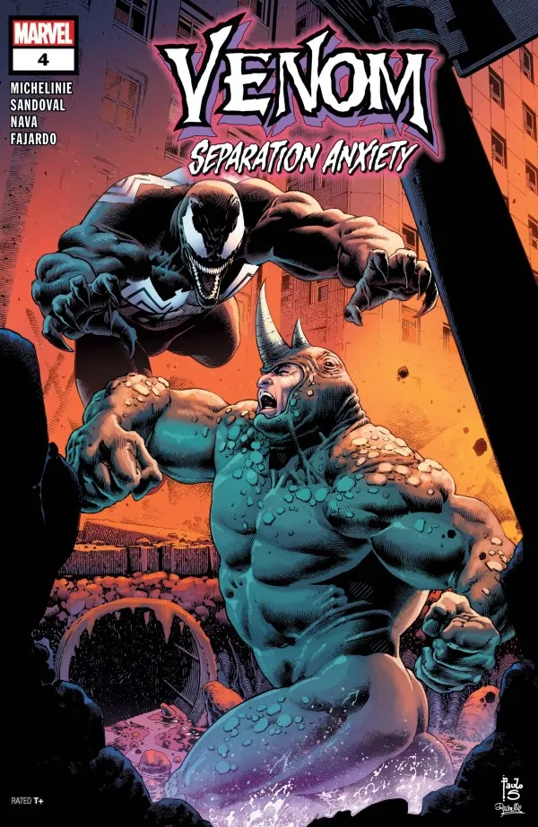 Cover of Venom: Separation Anxiety #4