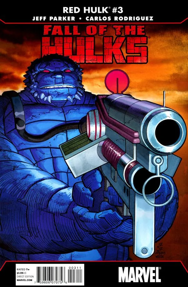Cover of Fall of the Hulks: Red Hulk #3