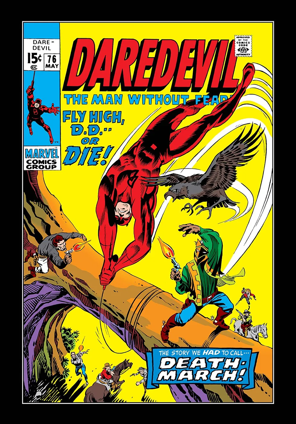Cover of Daredevil #76