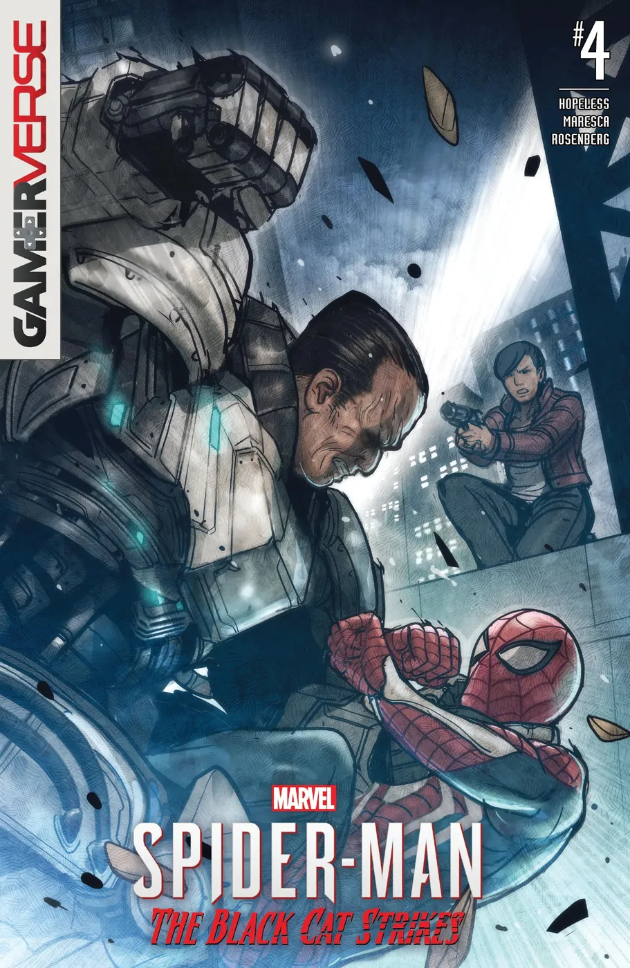 Cover of Marvel's Spider-Man: The Black Cat Strikes #4