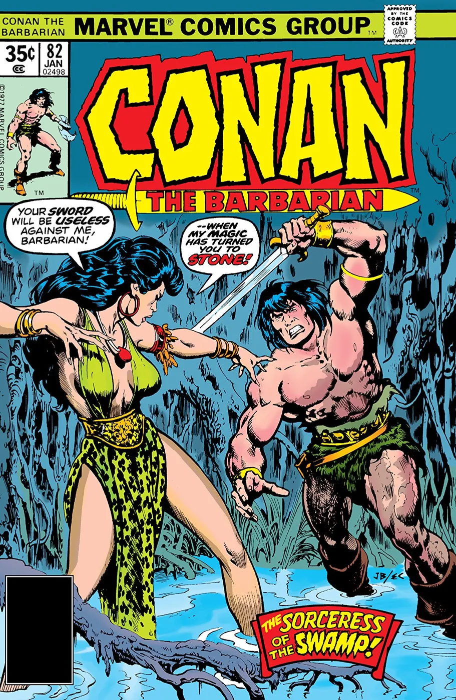 Cover of Conan the Barbarian #82