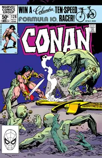 Cover of Conan the Barbarian #128
