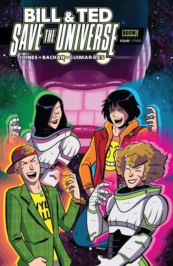 Cover of Bill & Ted Save the Universe #4