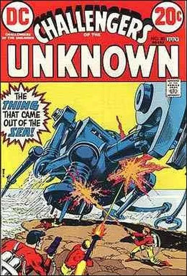 Cover of Challengers of the Unknown #80