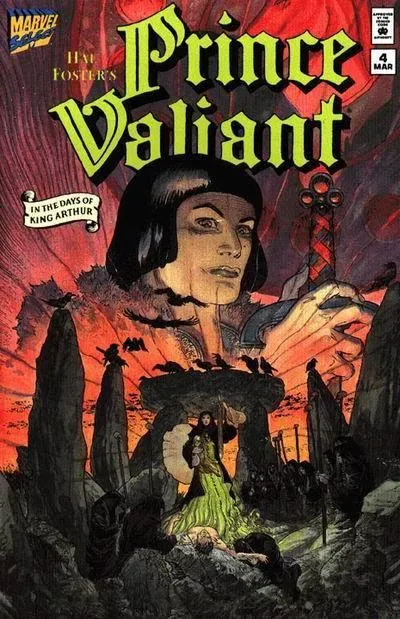 Cover of Prince Valiant #4