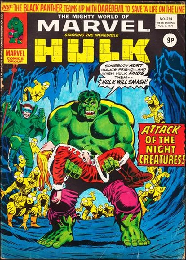Cover of The Mighty World of Marvel #214