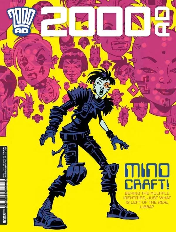 Cover of 2000 AD #2008