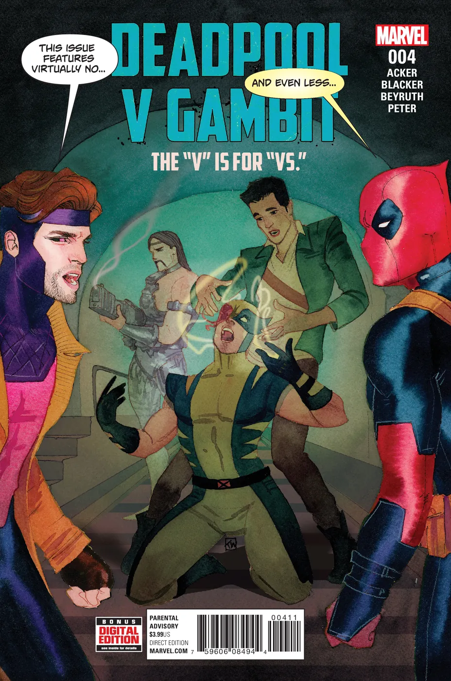 Cover of Deadpool v Gambit #4