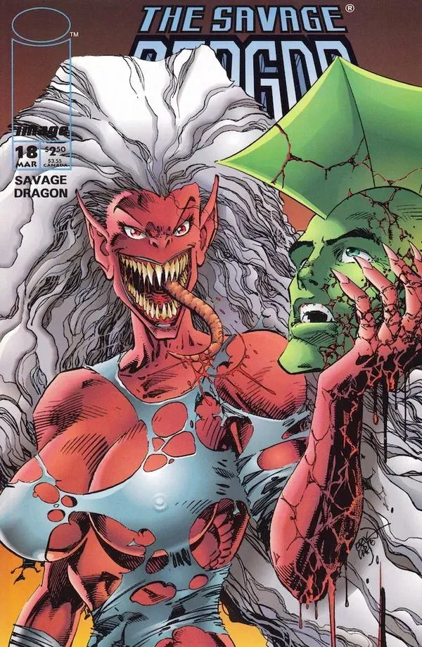 Cover of Savage Dragon #18