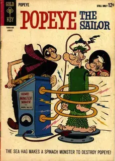Cover of Popeye the Sailor #73