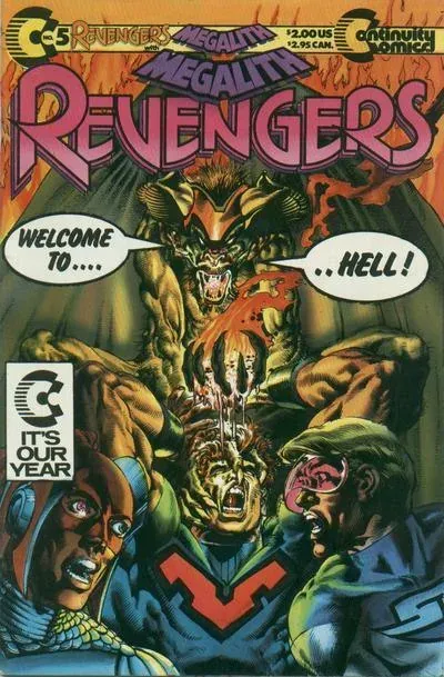 Cover of The Revengers Featuring Megalith #5