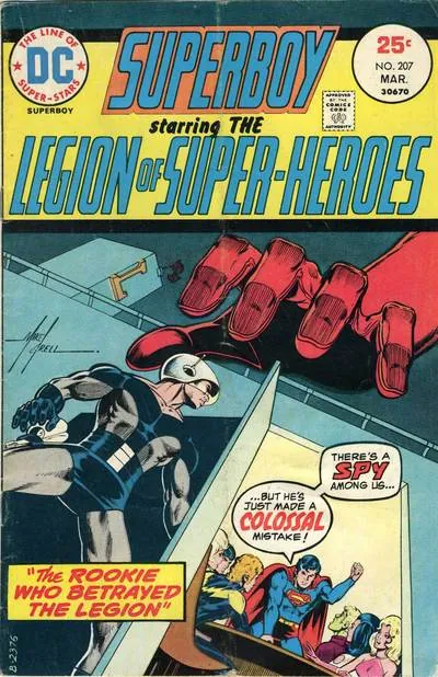 Cover of Superboy #207