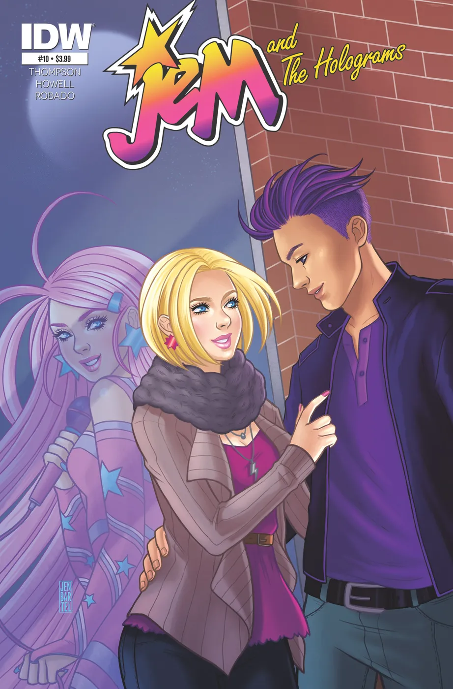 Cover of Jem and the Holograms #10