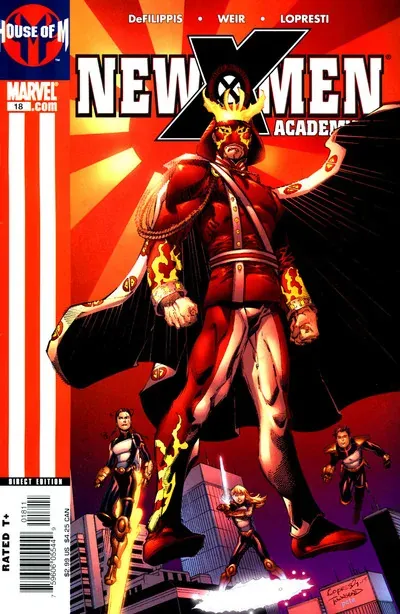 Cover of New X-Men #18