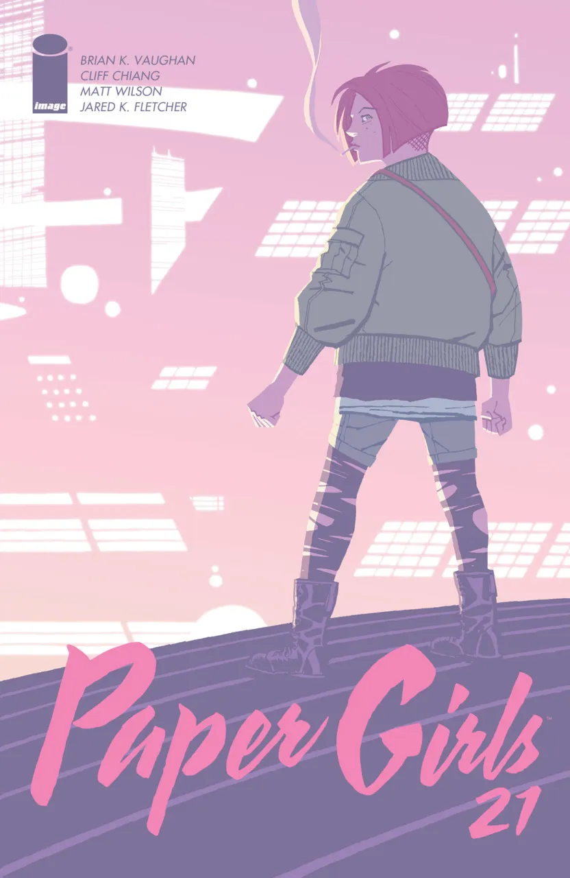 Cover of Paper Girls #21