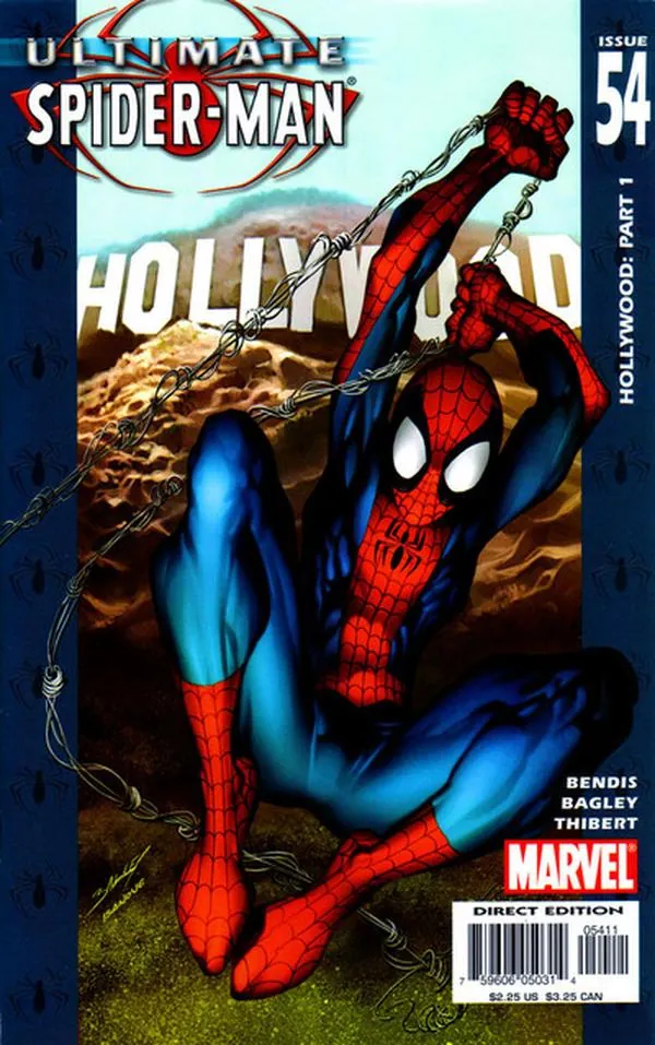 Cover of Ultimate Spider-Man #54
