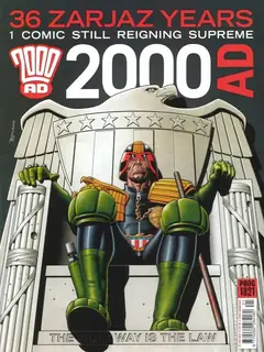 Cover of 2000 AD #1821