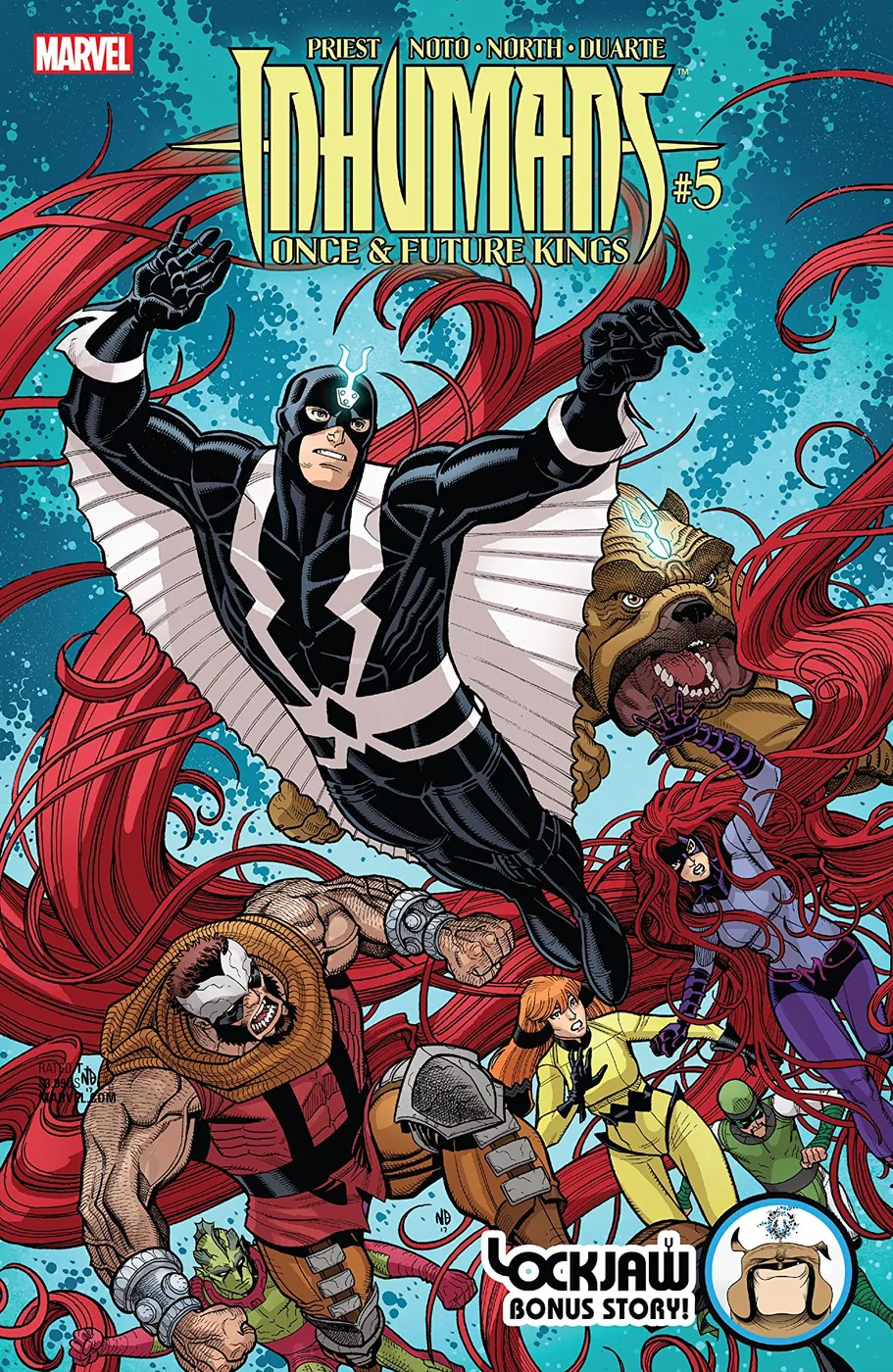 Cover of Inhumans: Once and Future Kings #5