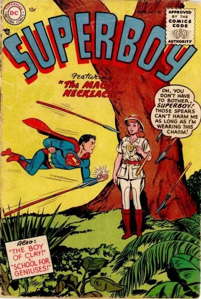 Cover of Superboy #40