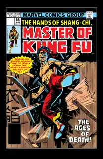 Cover of Master of Kung Fu #55