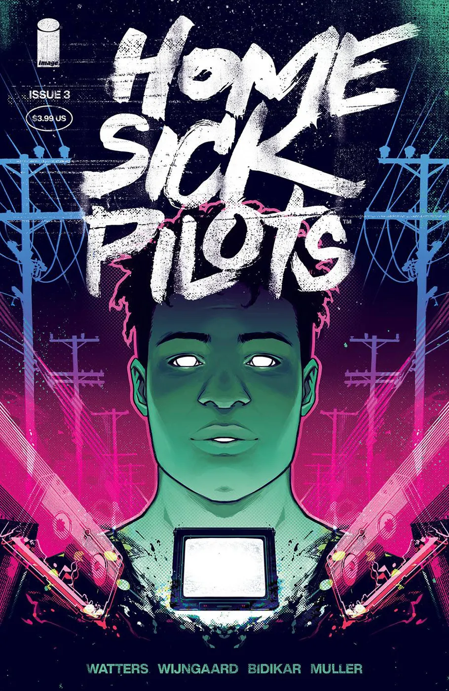 Cover of Home Sick Pilots #3