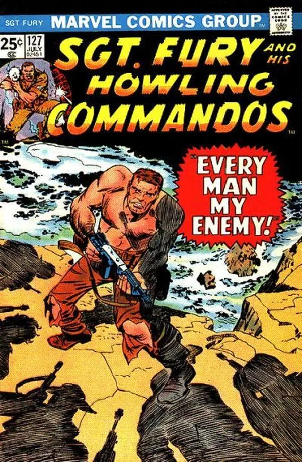 Cover of Sgt. Fury and His Howling Commandos #127