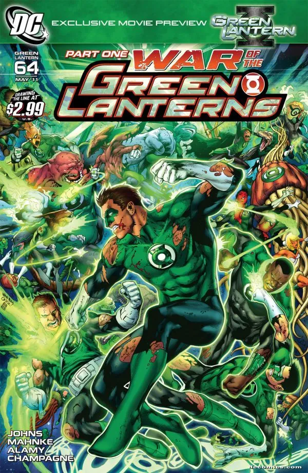 Cover of Green Lantern #64