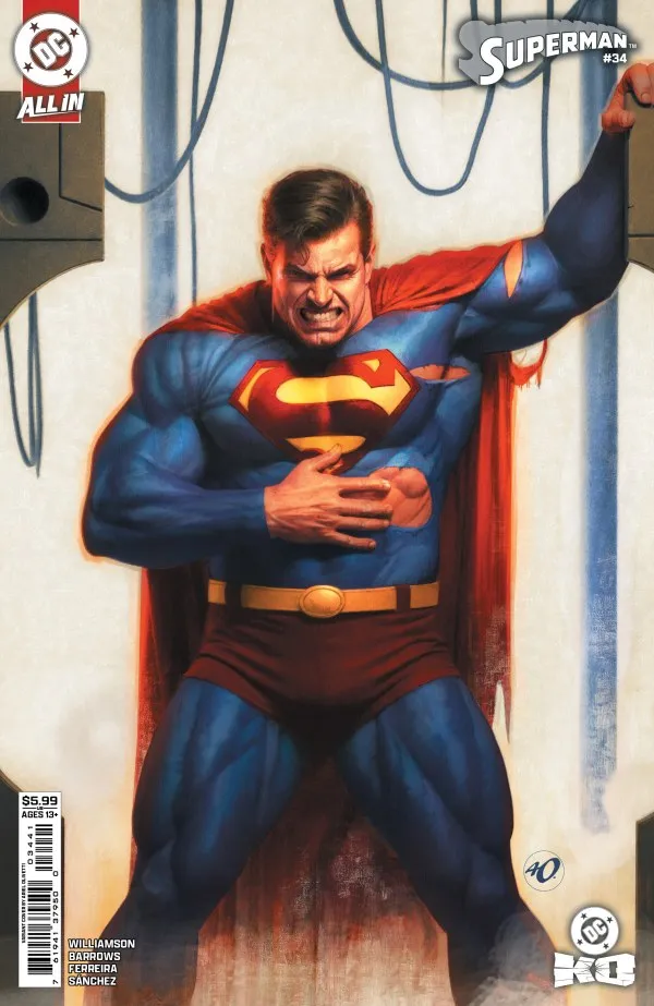 Cover of Superman #34