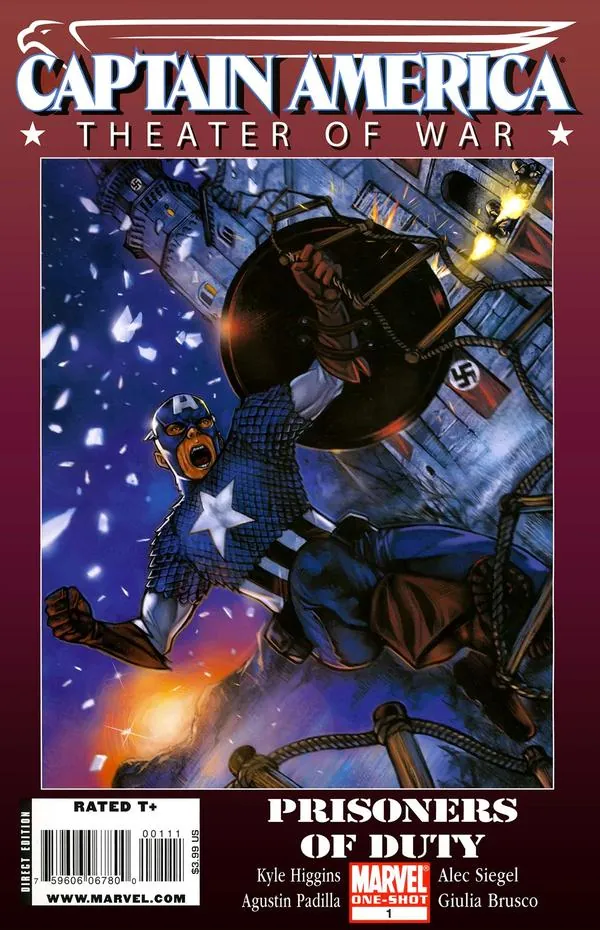 Cover of Captain America Theater of War: Prisoners of Duty #1