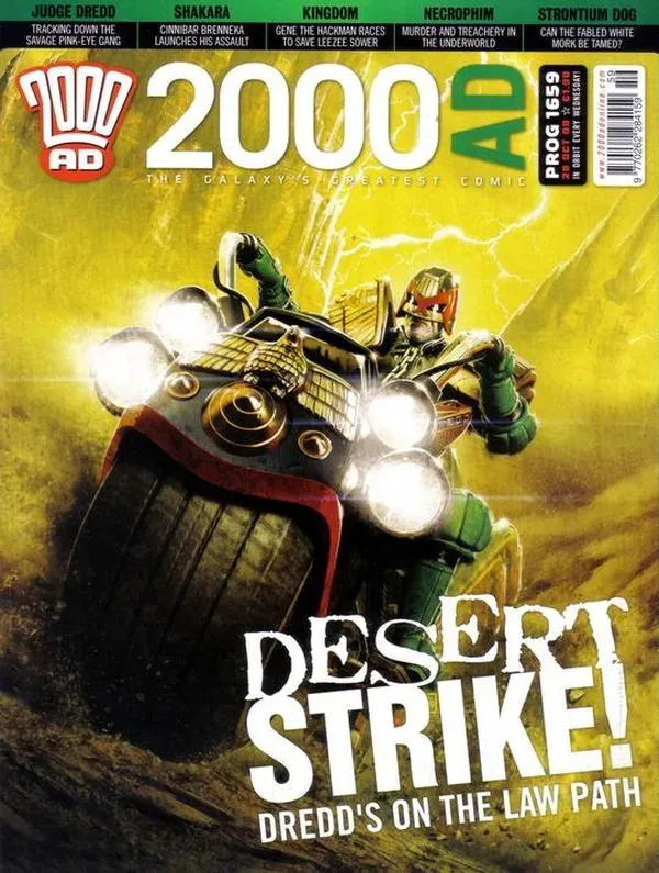 Cover of 2000 AD #1659