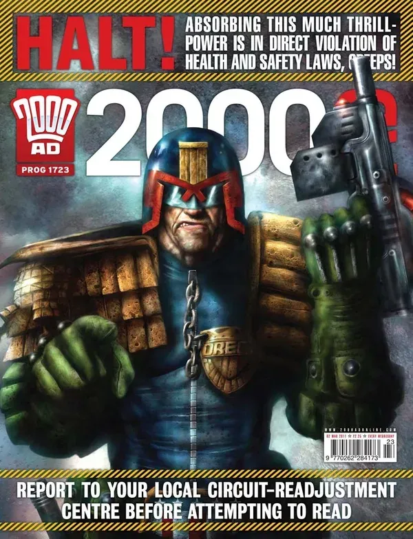 Cover of 2000 AD #1723