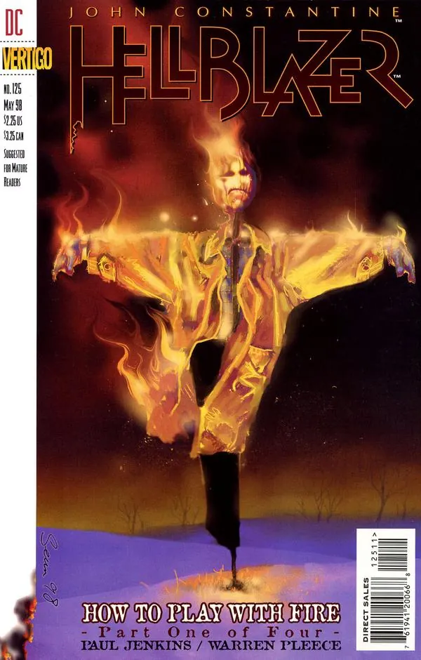Cover of Hellblazer #125