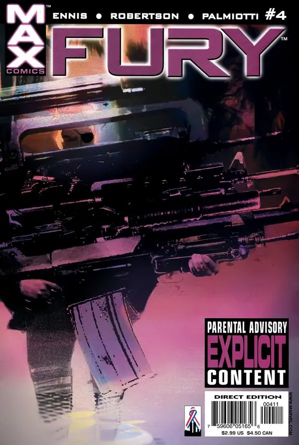 Cover of Fury #4