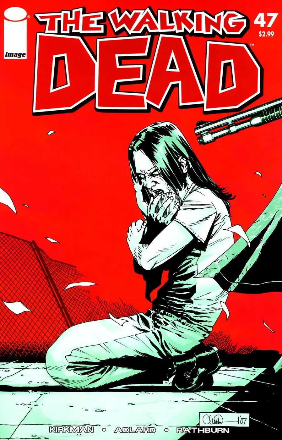 Cover of The Walking Dead #47
