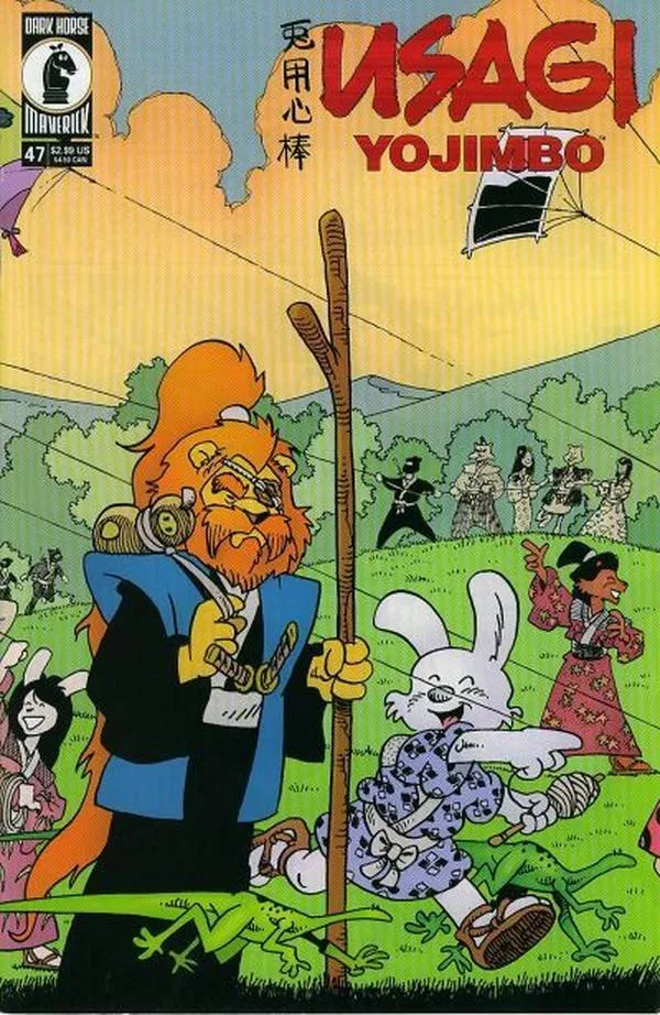 Cover of Usagi Yojimbo #47
