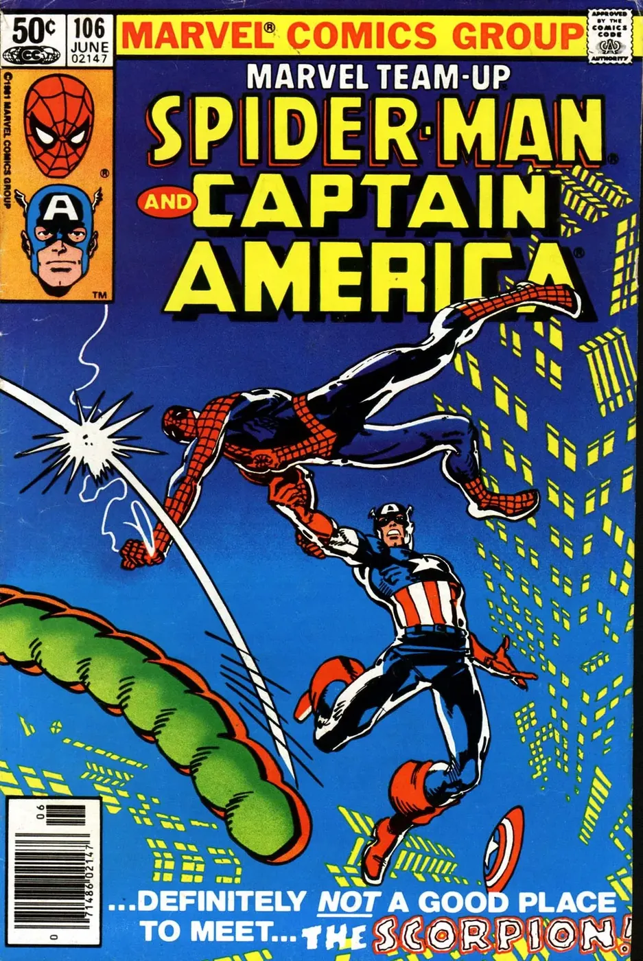 Cover of Marvel Team-Up #106