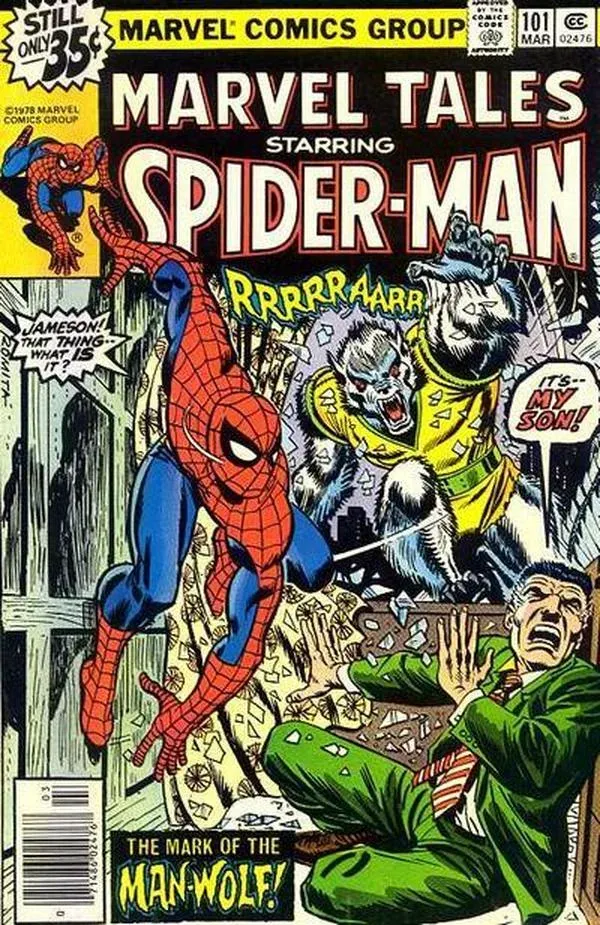 Cover of Marvel Tales #101