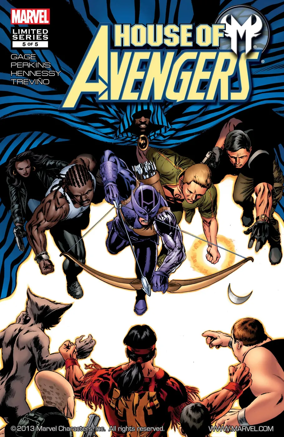 Cover of House of M: Avengers #5