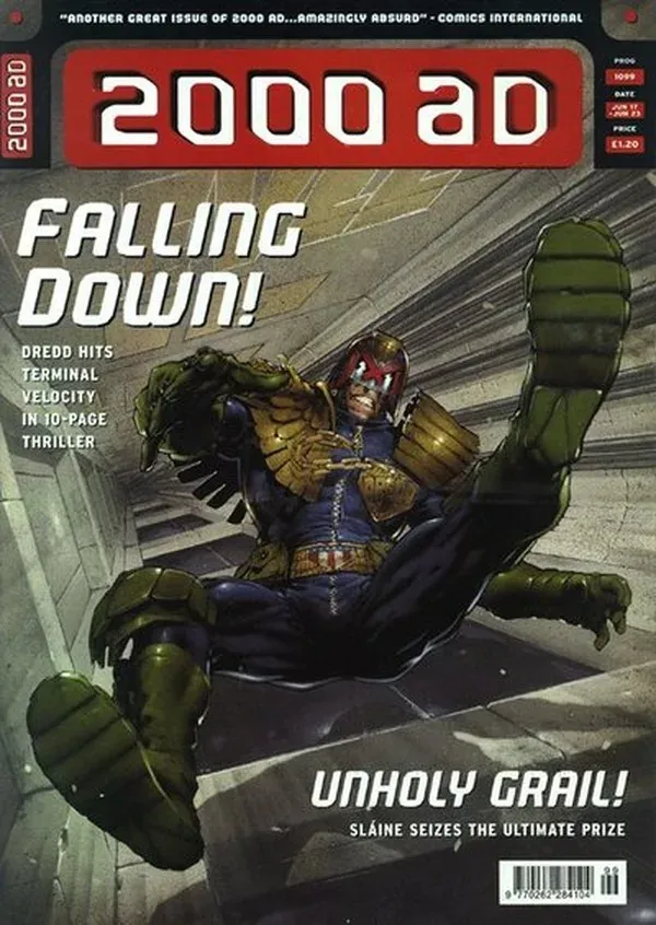 Cover of 2000 AD #1099