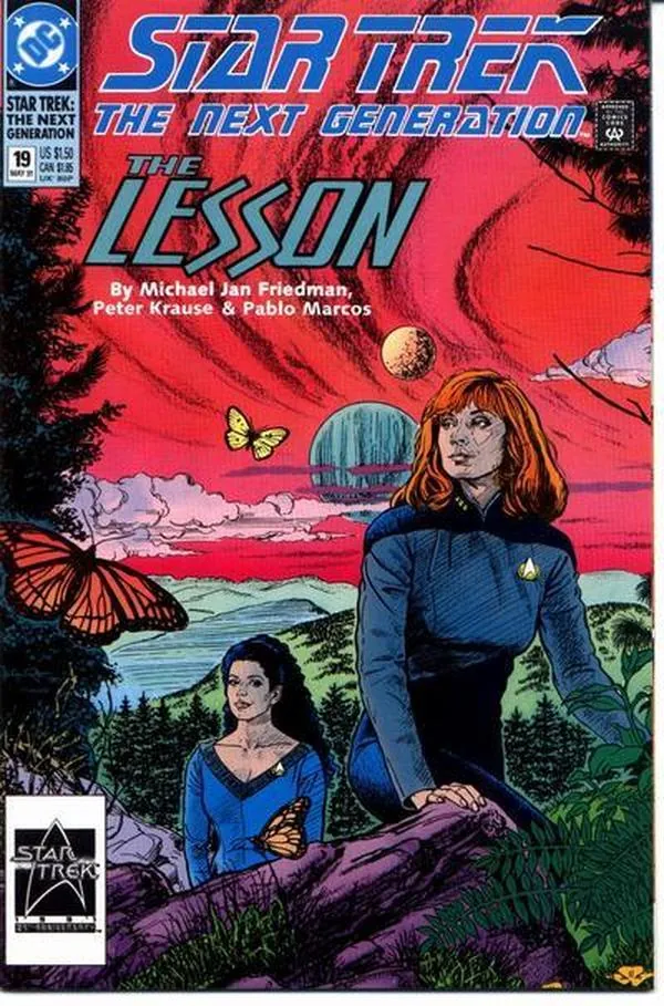 Cover of Star Trek: The Next Generation #19