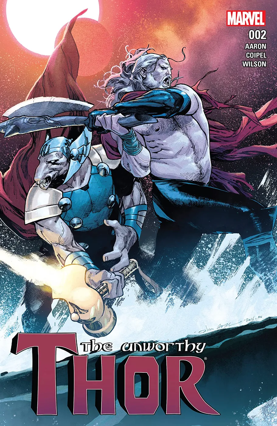 Cover of The Unworthy Thor #2