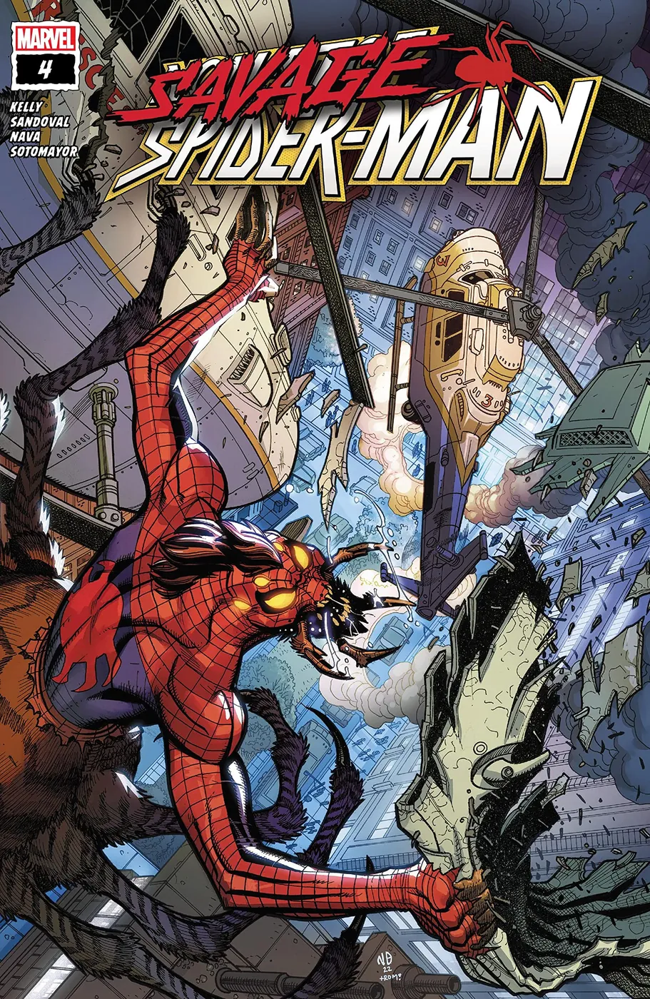 Cover of Savage Spider-Man #4