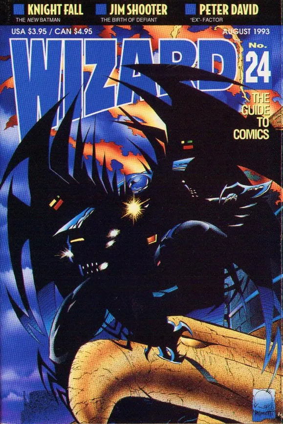 Cover of Wizard: The Comics Magazine #24