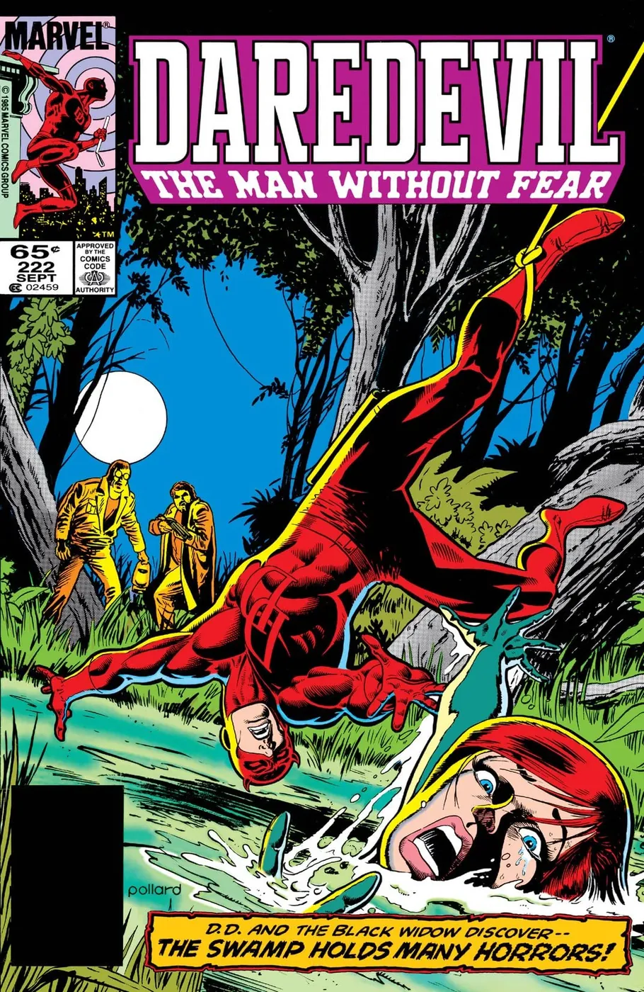 Cover of Daredevil #222