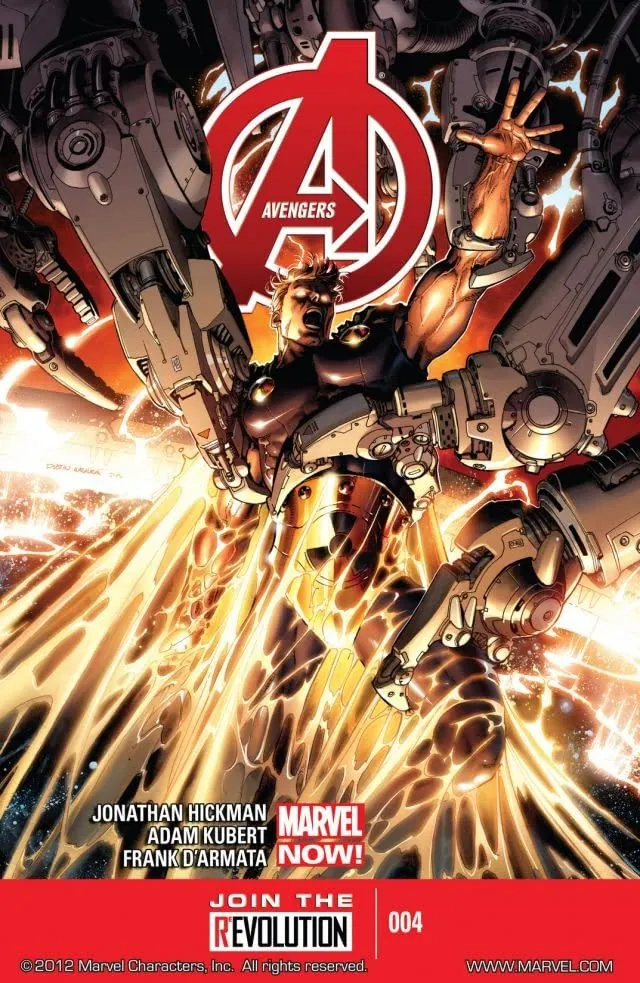 Cover of Avengers #4